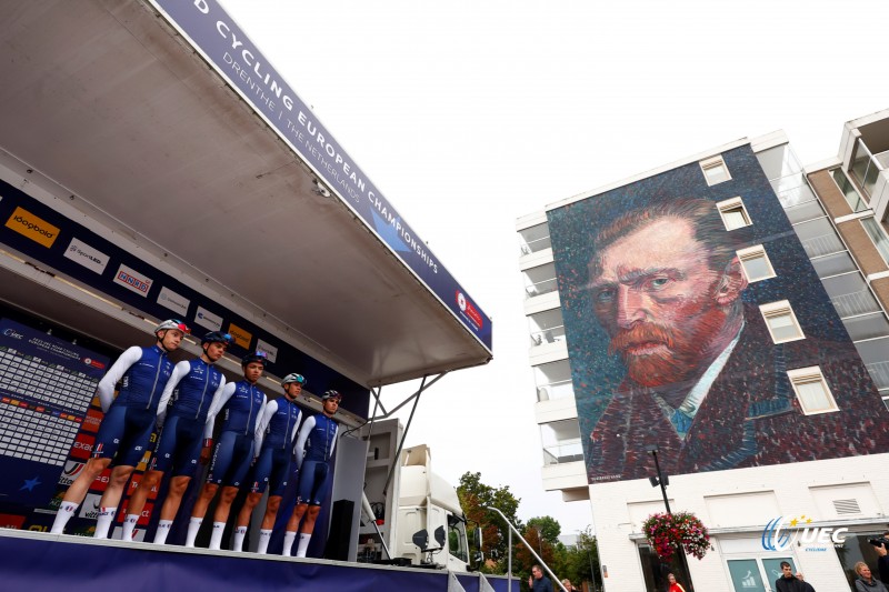 2023 UEC Road European Championships - Drenthe - Under 23 Men's Road Race - Coevorden - Col Du VAM 108 km - 22/09/2023 -  - photo Luca Bettini/SprintCyclingAgency?2023